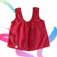 ราคา เสื้อคอกระเช้าเด็ก เสื้อคอกระเช้าสีพื้น ชุดคอกระเช้า สำหรับเด็กอ่อน 1เดือน 2 ปี (15074085580)