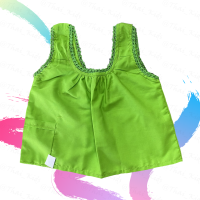 ราคา เสื้อคอกระเช้าเด็ก เสื้อคอกระเช้าสีพื้น ชุดคอกระเช้า สำหรับเด็กอ่อน 1เดือน 2 ปี (15074085582)