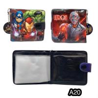 ราคา กระเป๋าสตางค์เด็ก 2 พับ ลายการ์ตูนลิขสิทธิ์ Kids Wallet Spiderman Avenger Batman Car (19126567220)