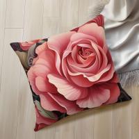 ราคา ปลอกหมอน45x4ลายดอกปลอกหมอนไฮเดรนเยียทรงต้นโบตั๋นลายดอกข้าวโพดแบบย้อนยุคสไตล์ยุโรปปลอกหมอน5ซม (21168694251)