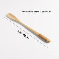 ราคา ช้อนไม้ด้ามยาวสไตล์ญี่ปุ่น1ชิ้นช้อนคนกาแฟของหวานช้อนคนชาเครื่องใช้บนโต๊ะอาหารช้อนซุปผสมอุปกรณ์ทำครัว (21431195274)