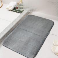ราคา 40x60 Bathroom Washable Non Pedestal Set Toilet Foam Mat Memory (19796248348)