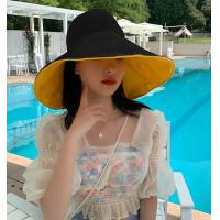 ราคา หมวกกันแดดสไตล์ญี่ปุ่น เกาหลี หมวกแฟชั่นปีกกว้าง หมวกแฟชั่น หมวก bucket 2ด้าน หมวกกันแดด หมวกปีกกว้าง (4267032872)