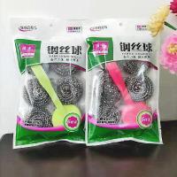 ราคา ฝอยขัดหม้อสแตนเลส แปรงขัดหม้อ ฝอยขัดหม้อมีด้ามจับ ขัดหม้อทำความสะอาด ฝอยขัดหม้อสแตนเลส ขัดกระทะ 1แพ็คแถมด้ามขัด (21628508401)