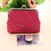 ราคา กระเป๋าป๊อกแป๊ก 1 ช่อง ลายดาว สีสวย น่ารักมากๆ ทำจากผ้าแคนวาส ใส่บัตรเครดิต แบงค์พับครึ่งได้ (21549406540)