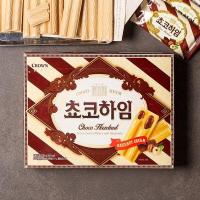 ราคา คราวน์ เวเฟอร์สอดไส้ครีมเฮเซลนัท Crown White Heim Choco Heim 142g (21437958497)