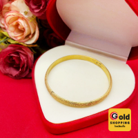 ราคา กำไลทองเหลืองพ่นทราย แบบคลิปล็อค เส้นผ่านศูนย์กลาง 5 8ซม งานดิบ ทองเหลืองโบราณ รูปถ่ายจากสินค้าจริง พร้อมส่ง (21301164976)