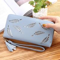 ราคา Pros กระเป๋าสตางค์ใบยาว กระเป๋าแฟชั่น หนัง PU ซิปรอบ มีพู่ห้อย พร้อมส่ง (2677826437)