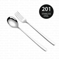 ราคา ช้อนเกาหลี ส้อม ช้อนกลาง มีดสเต็ก สแตนเลส B HOME ช้อนซ้อม มีดหั่นสเต็ก Flatware Set เกาหลี ช้อนซุป แบบยาว อเนกประสงค์ KC1 (21718852196)