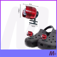 ราคา ไฟติดรองเท้า LED Crocs Jibbitz สําหรับติดด้านหน้ารองเท้า DIY ตกแต่งรองเท้า Cross กันน้ำได้ เหมาะวิ่งกลางคืน แคมป์ปิ้ง (20003207621)