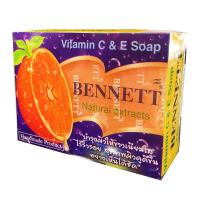 ราคา BENNETT Natural Extracts Vitamin C E Soap 130g สบู่ เบนเนท วิตามินอีสูตรซี อี 1 ก้อน (21546859572)