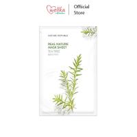 ราคา Nature Republic เนเจอร์ รีพับบลิค Tea Tree Mask Sheet มาส์กหน้า สูตรทีทรี (21445620476)