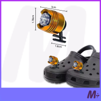 ราคา ไฟติดรองเท้า LED Crocs Jibbitz สําหรับติดด้านหน้ารองเท้า DIY ตกแต่งรองเท้า Cross กันน้ำได้ เหมาะวิ่งกลางคืน แคมป์ปิ้ง (20003207622)
