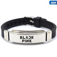 ราคา สร้อยข้อมือซิลิโคนสแตนเลส Got7 Blackpink Ikon Vixx Monsta (20216707922)