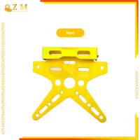 ราคา ท้ายสั้นป้ายทะเบียนทรงดาว ขายึดปรับองศา ที่ยึดกรอบป้ายทะเบียนรถมอเตอร์ไซค์ พร้อมชุดน็อต จัดเซตคู่กับกรอบป้าย (21340483195)