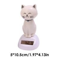 ราคา เครื่องประดับแบบแกว่งพลังงานแสงอาทิตย์สำหรับรถยนต์แผงหน้าปัดรถยนต์พลังงานแสงอาทิตย์สั่นหัวตุ๊กตาแมวเครื่องประดับในรถยนต์อุปกรณ์การตกแต่ง DIY ตกแต่งภายใน (21560343422)