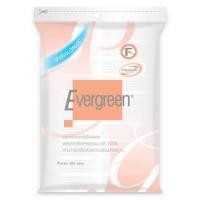 ราคา Evergreen เอเวอร์กรีน สำลีแผ่นรีดขอบ 100 แผ่น สำลีรีดขอบ เนียนแน่น ไม่เป็นขุย ฝ้ายแท้ 100 (21472091533)