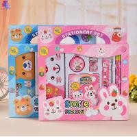 ราคา ชุดเครื่องเขียน ชุดเครื่องเขียนเด็กลายการ์ตูน ชุด 7 ชิ้น คละสี เครื่องเขียน ชุดเครื่องเขียนเด็ก เซตเครื่องเขียนเด็ก ลายการ์ตูน พร้อมส่ง (21394300115)