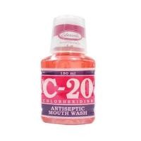 ราคา น้ำยาบ้วนปาก c 20 สีแดง 180ml (21755488256)