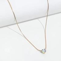 ราคา สร้อยคอคริสตัลหินสีขาวของผู้หญิงแฟชั่นสีทองเปิด Choker สร้อยคอลูกปัดสีดำสีแดงสร้อยคอประดับง่าย (21431095256)