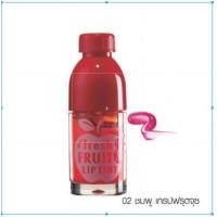 ราคา ลิปทินท์หวานฉ่ำ หอมกลิ่นผลไม้ เฟรช ฟรุ๊ต จุซ ลิป ทินท์ Mistine Fresh Fruit Juice Lip Tint 5 2 g (11310027340)