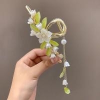 ราคา ปิ่นปักผมที่หนีบผมปากปลาฉลามกิ๊ฟติดผมพู่โลหะประดับดอกไม้แนววินเทจสำหรับผู้หญิง2023กิ๊ฟติดผมใหม่กิ๊บตกแต่งผม (20319436389)