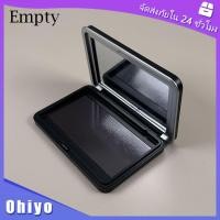 ราคา พาเลทอายแชโดว์ แบบเปล่า สำหรับใส่อายแชโดว์ Matte Black Empty Magnetic Cosmetics Palette Eyeshadow (21385162252)