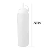 ราคา ขวดใส่ซอส ขวดบีบซอส ขวดซอสกระบอกทรงสูง พลาสติก ขวดซอส 3 รู ขวดบีบซอส 1 3 รู (21571782603)