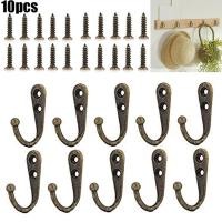 ราคา Fhoi ไม้แขวนเสื้อตะขอโบราณสีบรอนซ์ติดผนังตะขอโบราณ10แพ็คสำหรับกุญแจเสื้อผ้าเสื้อคลุมหมวกกระเป๋าผ้าเช็ดตัว (20457202645)