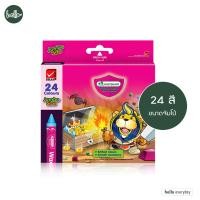 ราคา Master Art มาสเตอร์อาร์ต สีเทียน ขนาดจัมโบ้ 8 12 16 24สี จำนวน 1 กล่อง (21454410164)