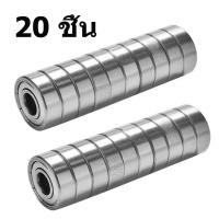 ราคา 100 ชิ้น 608ZZ ตลับลูกปืนทำจากเหล็กคาร์บอนเดี่ยวขนาด8X22X7มม ABEC 7ตลับลูกปืนขนาดเล็ก (21481870205)
