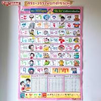 ราคา โปสเตอร์ สระชมพู ภาษาไทยเบื้องต้น กขค ก ไก่ ก ฮ เสริมพัฒนาการ เตรียมอนุบาล อนุบาล นิทานอีสป สูตรคูณ poster (13854768062)