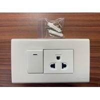 ราคา ช้าง ปลั๊กไฟ สวิตช์ไฟ ชุดสวิตช์ไฟบ้าน ชุดปลั๊กไฟบ้าน สำเร็จรูป ครบชุด พร้อมหน้ากากและบล็อกลอยสีขาว เข้าสายไฟแบบเสียบ ของแท้ (10194731376)