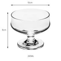 ราคา ถ้วยไอติม ถ้วยไอศครีม ice cream ถ้วยไอศครีมขนมพุดดิ้งใส แก้วบอโรซิลิเกตสูง glass (21639444986)