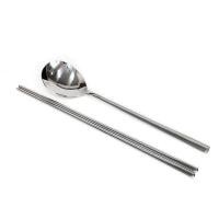 ราคา ชุดช้อนและตะเกียบแบบเกาหลี (21512402021)