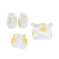 ราคา ชุดเช็ตเด็กทารก หมวกเด็กทารก หมวกเด็กแรกเกิด 1เซ็ตมี หมวก1ใบ ถุงมือ1คู่ ถุงเท้า1คู่ (17831166396)