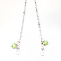 ราคา สายคล้องแว่น คล้องหูฟัง กันหล่นหาย สายแว่นน่ารัก สายเสียบหูฟัง อุปกรณ์เสริมหูฟัง เดซี่ ตกแต่งคอ โซ่หูฟัง ป้องกันการสูญหาย (16195085778)