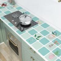 ราคา สติ๊กเกอร์ติดครัว แผ่นกันน้ำมัน วอลเปเปอร์ห้องครัว สติ๊กเกอร์กันน้ำมันกระเด็น ติดง่าย ทำความสะอาดง่าย (21504602743)