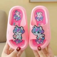 ราคา My Little Pony Angel รองเท้าแตะ กันลื่น น้ําหนักเบา สําหรับเด็กผู้หญิง (20979650297)