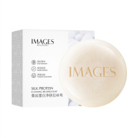 ราคา สบู่โปรตีนรังไหมญี่ปุ่น ช่วยชำระล้างทำความสะอาดผิวหน้า เผยผิวเนียนใส Images Silk Protein Cleansing Soap 100 G (17791599193)