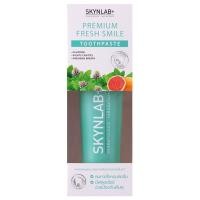ราคา ยาสีฟัน สกินแล๊ป สีเขียว SKYNLAB Premium Fresh Smile Toothpaste 50 g พีพี ยาสีฟัน พรีเมี่ยม (21439688970)