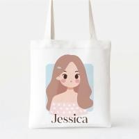 ราคา Am Bag กระเป๋า ผ้าแคนวาส Bags Collection Minimal Girl ถุงผ้า Tote Bag สุดเท่ห์ เก๋ๆไม่ซ้ำใคร (21345147914)