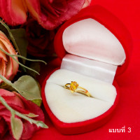 ราคา แหวนทองฝังพลอย คละสี สีชมพู ขาว บุษราคัม ม่วง ชุบทอง ทองปลอม ใส่เสริมบารมี ใส่ได้ทุกโอกาส ใส่อาบน้ำได้ รูปถ่ายจากสินค้าจริง (21385684170)
