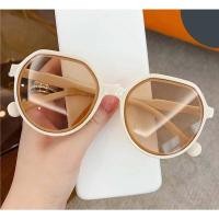 ราคา พร้อมส่งจากไทย แว่นกันแดด แว่นตาแฟชั่นเกาหลี ทรงกลม อินเทรน ด์ สุดฮิด แนววินเทจ ป้องกันUV400 รุ่น FR (21123214001)