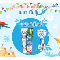 ราคา โปรเมษา ยาสีฟันสมุนไพรใจฟ้า 60 กรัม 1 หลอด แถมฟรี แปรงสีฟัน (21629764037)