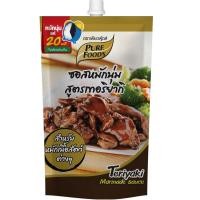 ราคา ซอสหมักนุ่ม ตราเพียวฟู้ดส์ สูตร พริกไทยดำ เทอริยากิ แม็กซิกัน ย่างเกาหลี พริกเกาหลี ซอสหมักไก่ย่าง ซอสหมักหมู ซอสผัด (14068403958)