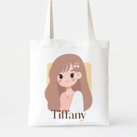 ราคา Am Bag กระเป๋า ผ้าแคนวาส Bags Collection Minimal Girl ถุงผ้า Tote Bag สุดเท่ห์ เก๋ๆไม่ซ้ำใคร (21345147913)