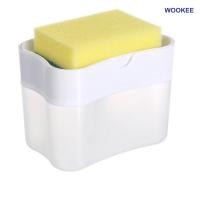 ราคา WOOKEE ที่กดน้ำยาล้างจาน แบบ 2in1 ที่วางฟองน้ำ (21319311777)