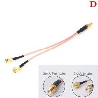 ราคา Sun SMA ถึง2X SMA MALE FEMALE Y Type Splitter combiner JUMPER CABLE pigtail (19897417709)