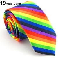 ราคา เนคไทพิมพ์ลายเรียบแบบลำลองเนคไทแคบลายสก๊อตลายเสือดาว (20526739654)